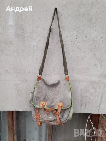 Стара брезентова чанта #11