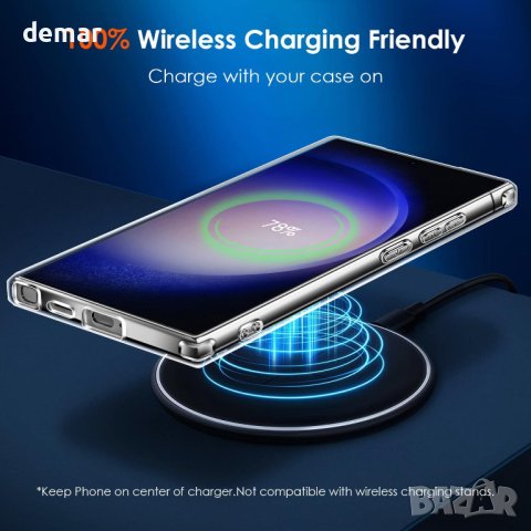 Калъф ivoler за Samsung Galaxy S24 Ultra 5G 6.8” с 2 броя протектор за екран от закалено стъкло, снимка 7 - Калъфи, кейсове - 44277781