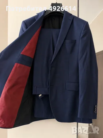 Луксозен мъжки костюм Carducci Top Collection размер 50
