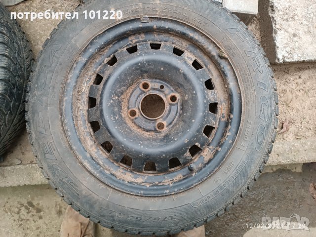 4 бр. железни джанти 15" за Opel Astra G (1998-2004), снимка 9 - Гуми и джанти - 41483029