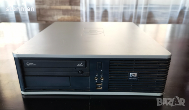 Продавам компютър HP DC5850/2x2.6ghz/500gb/4gb/RS-232/Профилактиран/DVDrw, снимка 2 - Работни компютри - 44762984