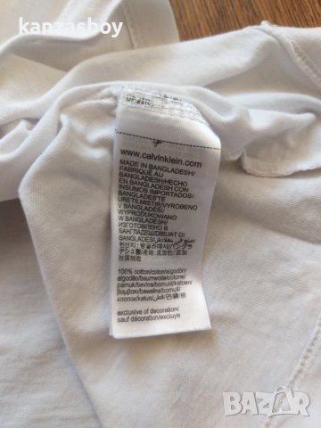 calvin klein jeans - страхотна дамска тениска , снимка 7 - Тениски - 41500218