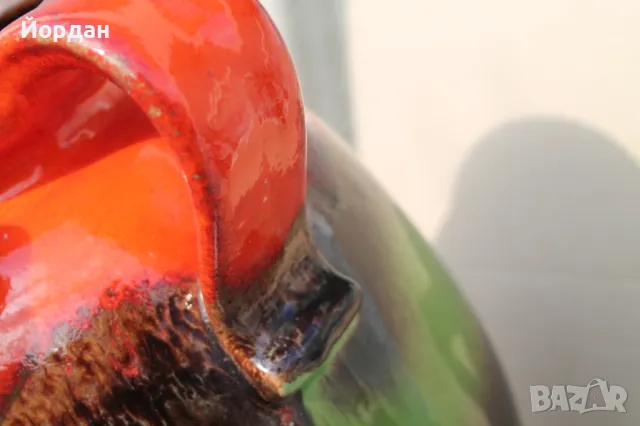 Немска ваза ''Лава'' 1970-та година, снимка 11 - Антикварни и старинни предмети - 48967338