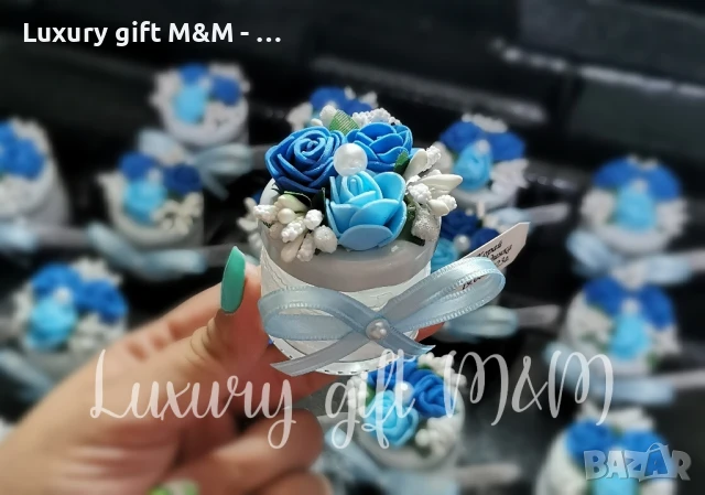 Подаръци за гости -  бурканчета със свещ, снимка 7 - Подаръци за кръщене - 36079607