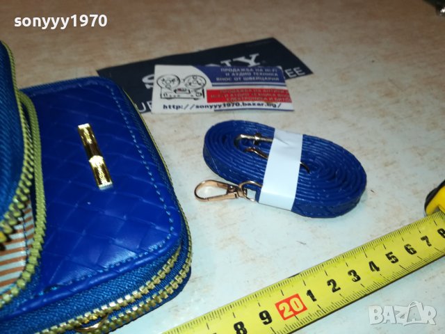 ЧАНТИЧКА-СИНЯ 1808231018, снимка 6 - Чанти - 41891481