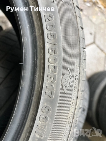 4бр летни гуми 205-50-17, снимка 4 - Гуми и джанти - 51999221