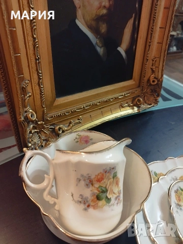 Изключителен антикварен английски сет 1820г, снимка 2 - Антикварни и старинни предмети - 53558731