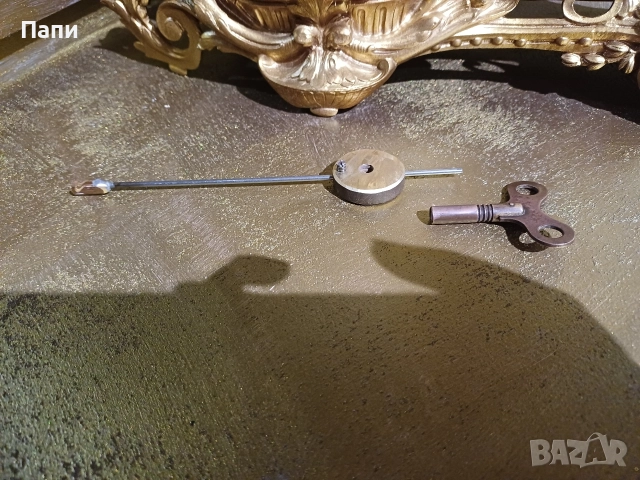 Фигурален, античен каминен часовник Diplan & Salles, снимка 9 - Антикварни и старинни предмети - 52712545