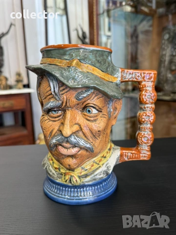 Винтидж италианска халба „Характер“ – S. Orvis. №7908