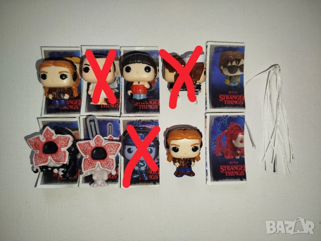 Kinder Joy Stranger things фигурки
