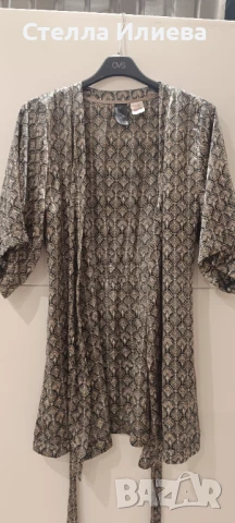 Сатенен халат H&M