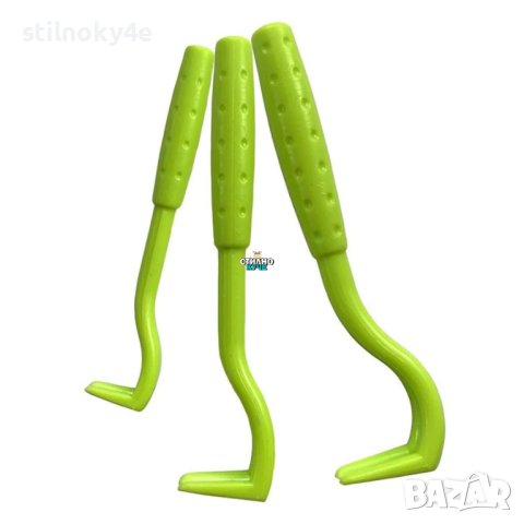 Пластмасови куки, 3бр., за отстраняване на кърлежи от животни Кука за отстраняване на кърлеж, снимка 5 - За кучета - 42177577