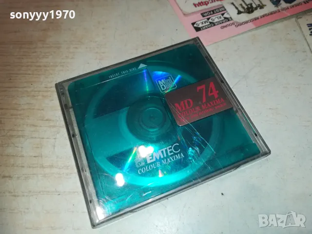 EMTEC MINIDISC-ВНОС SWISS 2309241156, снимка 4 - CD дискове - 47328277