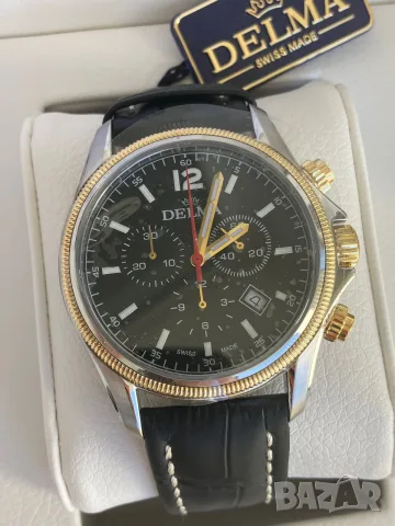 Delma Chronograph San Marino Swiss Made, снимка 14 - Мъжки - 55962348