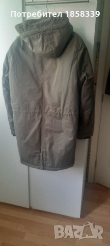 Ново зимно яке (парка) Tom Tailor, Размер L (50-52), маслинено зелено , снимка 6 - Якета - 52143605