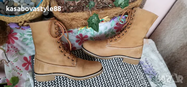 Ботуши от естествена кожа 41н., снимка 4 - Дамски ботуши - 47930006