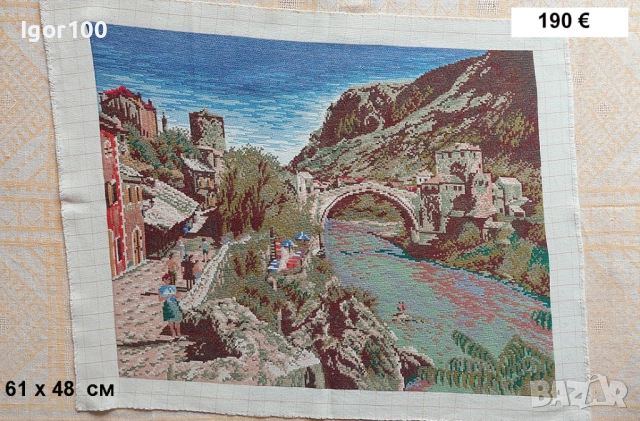 ГОБЛЕНИ - готови за рамкиране, снимка 5 - Гоблени - 51223609