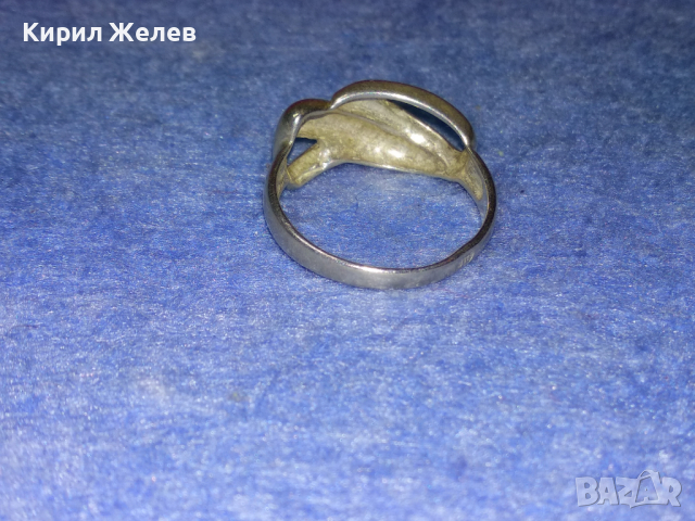 СТИЛЕН АЖУРЕН СРЕБЪРЕН ПРЪСТЕН СРЕБРО 925 ПРОБА 41901, снимка 5 - Пръстени - 44690374