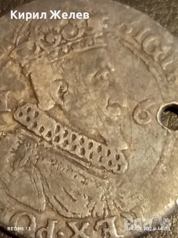 Сребърна монета Орт 1624г. Сигизмунд трети Данциг за КОЛЕКЦИЯ 53015, снимка 3 - Нумизматика и бонистика - 53096563