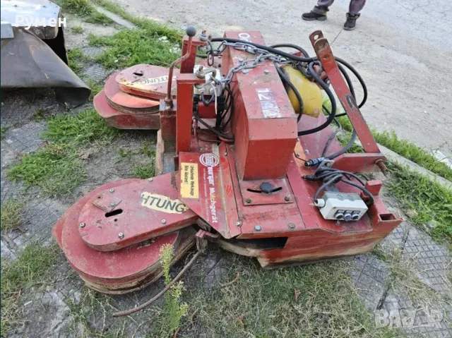 Откланяща се немска косачка мулчер, снимка 4 - Селскостопанска техника - 49865694