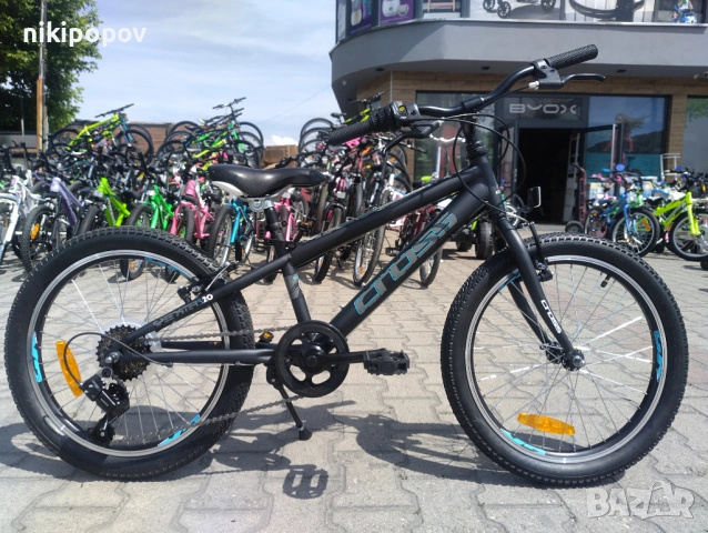 CROSS Велосипед 20" SPEEDSTER черен/син