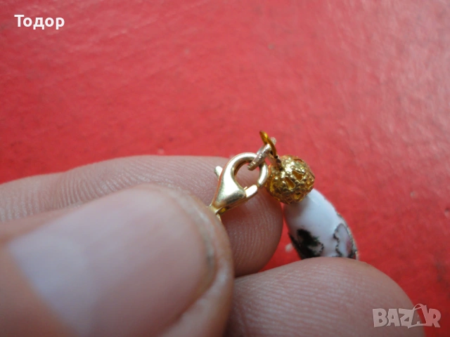 Луксозна позлатена сребърна гривна 925, снимка 6 - Гривни - 53300307