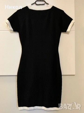 Дамска плетена рокля (S/M р-р), снимка 3 - Рокли - 53454581