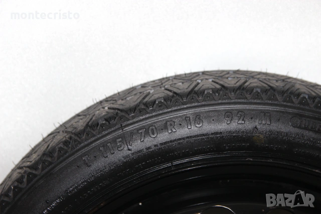 Резервна гума патерица Opel Zafira B (2005-2012г.) 5x110 / 65.1  / 16 цола Opel Astra H (2003-2010г., снимка 5 - Гуми и джанти - 53817939