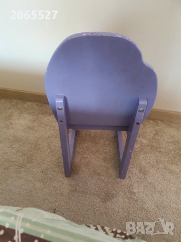 Дървено столче, снимка 2 - Мебели за детската стая - 41702191