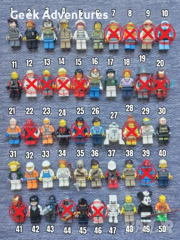 Lego Фигурки Лего Човечета Оригинални Играчки Конструктор, снимка 2 - Колекции - 47076844