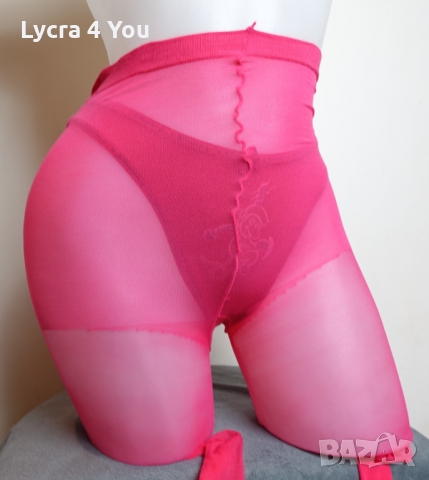 Розов чорапогащник 20 ден плътност М/Л размер, снимка 4 - Бельо - 36077568