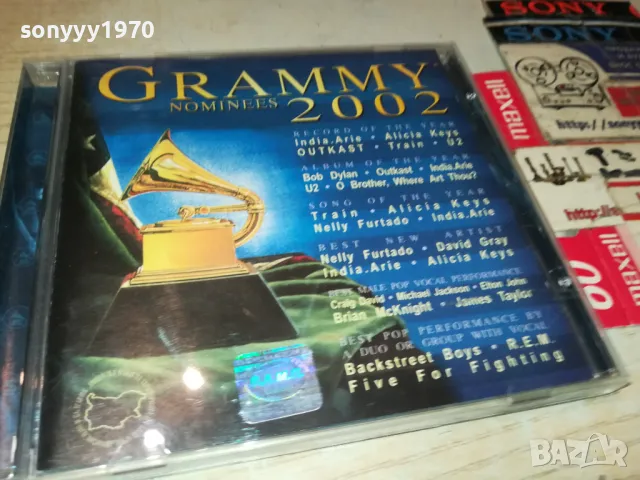 GRAMMY 2002 CD 2105251153, снимка 9 - CD дискове - 50373081