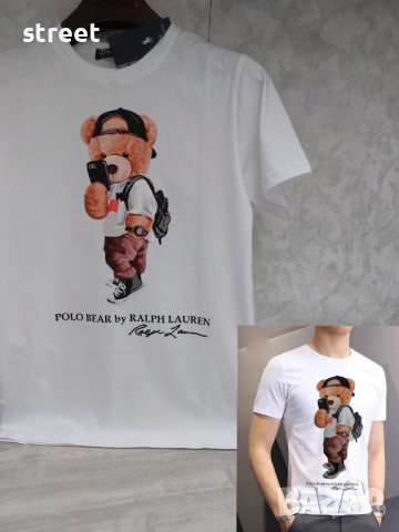 Polo bear t shirt man and woman дамски и мъжки тениски , снимка 2 - Тениски - 41096343