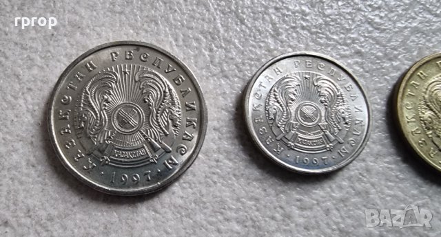 Казахстан . Лот.1, 5, 10, 20 ,50  тенге. UNC. Чисто нови. 5 бройки., снимка 5 - Нумизматика и бонистика - 44236965