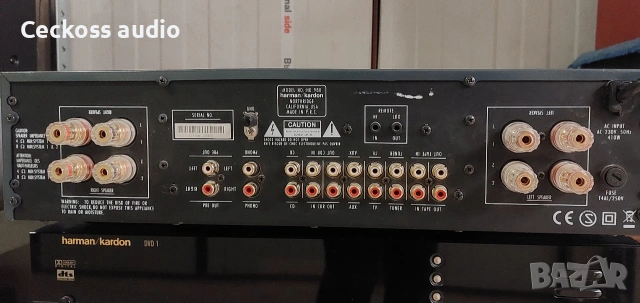 Висок клас стерео усилвател HARMAN KARDON HK980, снимка 4 - Ресийвъри, усилватели, смесителни пултове - 53783476