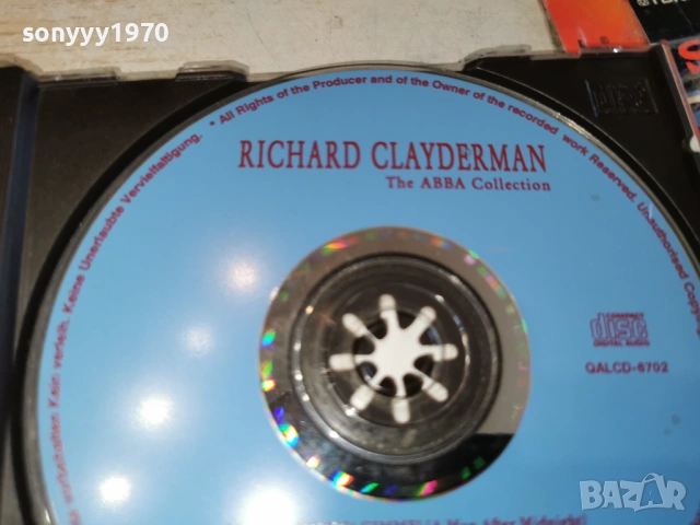 RICHARD CLAYDERMAN ABBA CD 0903261829H2E6R, снимка 12 - CD дискове - 53771425