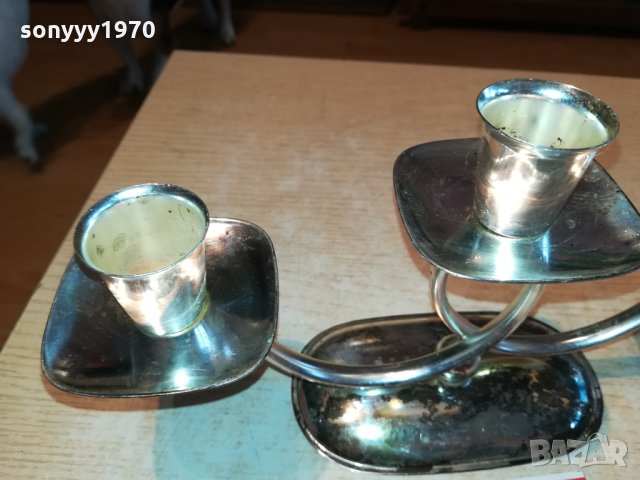 КРАСИВ СВЕЩНИК ОТ ГЕРМАНИЯ 0802221902, снимка 18 - Антикварни и старинни предмети - 35720989