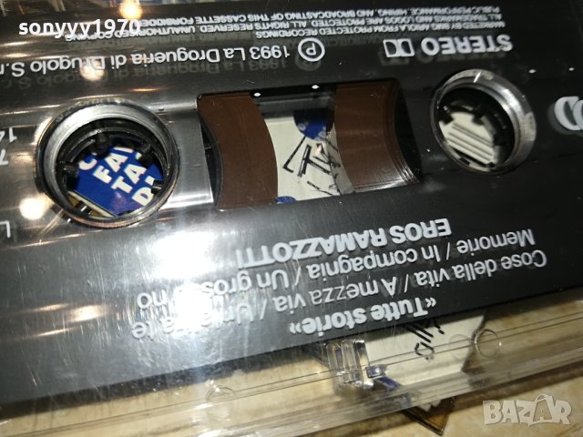 Eros Ramazzotti–Tutte Storie оригинална касета-ORIGINAL TAPE 0802240946	, снимка 14 - Аудио касети - 44191465