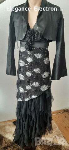 Дамска Официална Рокля +Болеро Fantazim, снимка 8 - Рокли - 36369221