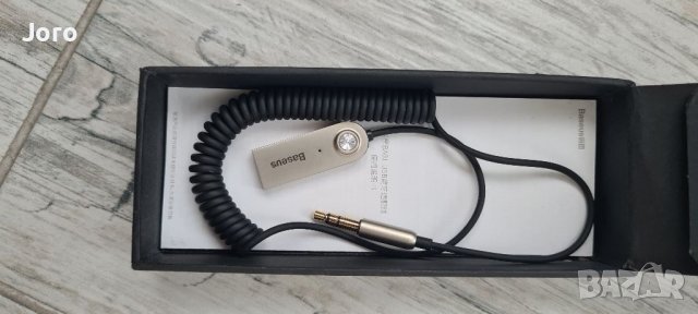  wv polo passat rns 510 rcd 310 аудио адаптер Baseus USB Bluetooth 5.0, AUX, Червен