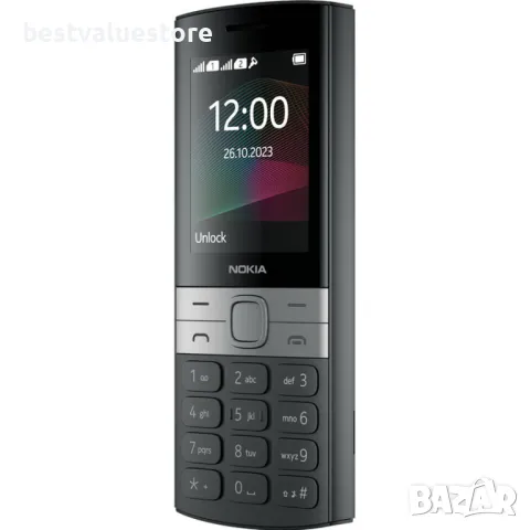 Nokia 150Black Мобилен Телефон Gsm 2.40 , Задна Камера 0.30 Mpx, снимка 3 - Nokia - 49234336