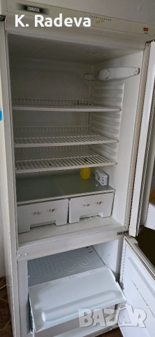 Хладилник с фризер Зануси, бял., снимка 4 - Хладилници - 52969627