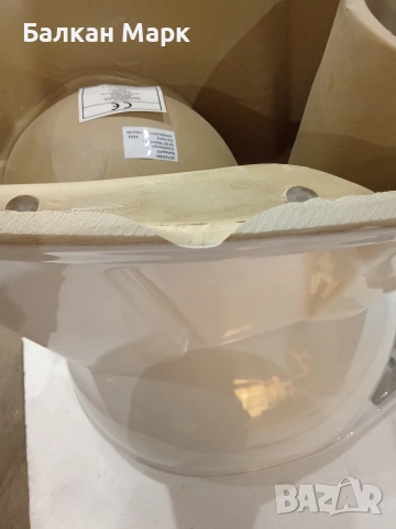 ПОВДИГНАТА тоалетна чиния Camargue Plus 100 (+10 cm) – КОМПЛЕКТ СЪС СЕДАЛКА С ПЛАВНО ЗАТВАРЯНЕ, снимка 5 - Други стоки за дома - 53785505