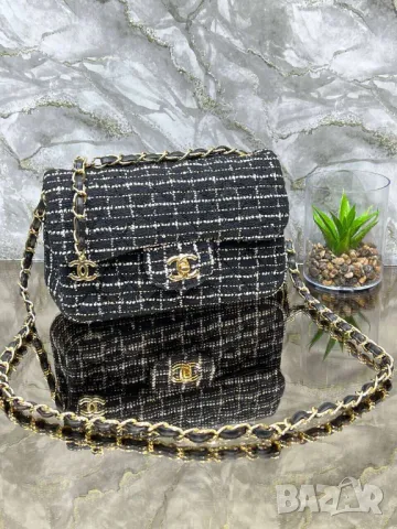 чанти тип букле  chanel flap 1.75 bag 20x13см, снимка 13 - Чанти - 50406027