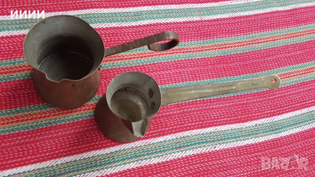 Бакърено джезве 2 бр