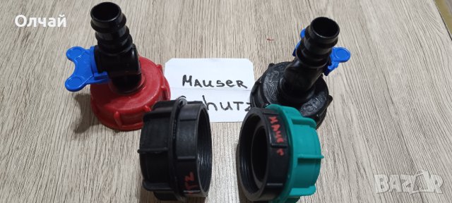 Ситна резба капачка 1 тон бидон ibc, снимка 6 - Напояване - 44339932