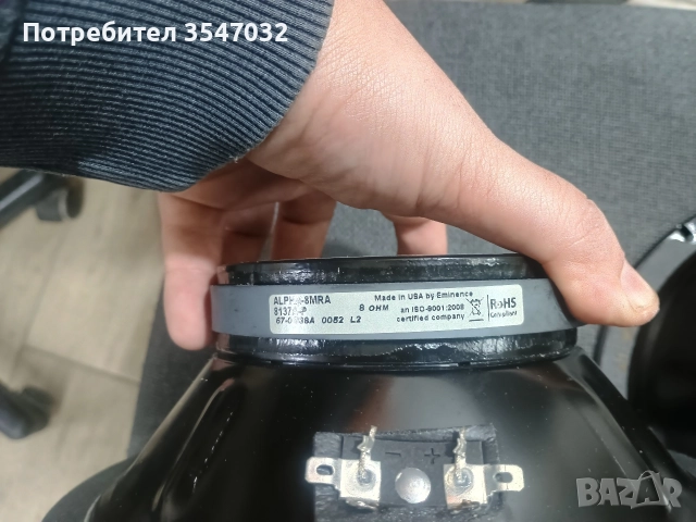 среди 8" EMINENCE, снимка 2 - Тонколони - 52729854