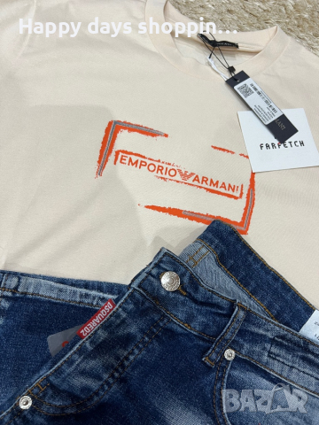 Emporio Armani мъжки маркови тениски , снимка 10 - Тениски - 44747954