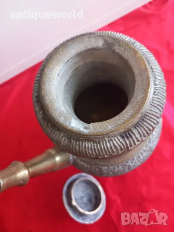 Непалска Карува ,Бронзов Съд за Вода , Будизъм, снимка 6 - Антикварни и старинни предмети - 55746719