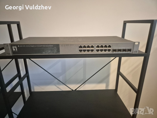 16-портов управляем суич